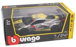 Auto Chevrolet Corvette Racing C8.R 2020 model metalowy BURAGO 1:24 2