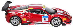 Auto Ferrari 488 Challenge 2017 model metalowy BURAGO RACING 1:24 3