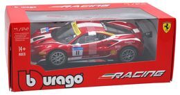 Auto Ferrari 488 Challenge 2017 model metalowy BURAGO RACING 1:24 2