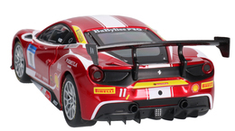 Auto Ferrari 488 Challenge 2017 model metalowy BURAGO RACING 1:24 5