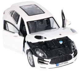 Auto PORSCHE MACAN model metalowy BURAGO 1:24 5