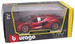 Auto Lamborghini Sian FKP model metalowy BURAGO 1:24 2
