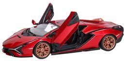 Auto Lamborghini Sian FKP model metalowy BURAGO 1:24 4