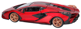 Auto Lamborghini Sian FKP model metalowy BURAGO 1:24 5