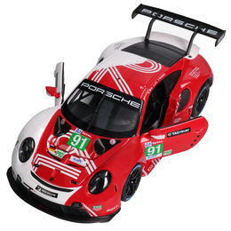 Auto PORSCHE 911 RSR LM 2020 model metalowy BURAGO 1:24 4