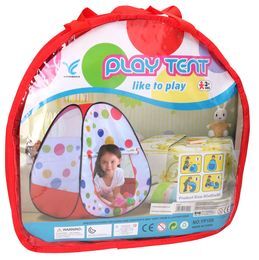 Namiot dla dzieci, domek ogrodowy w kropki 4
