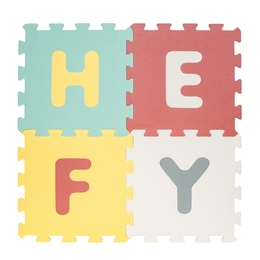 Mata piankowa CYFRY LITERY Smily Play Puzzle piankowe 36el 7