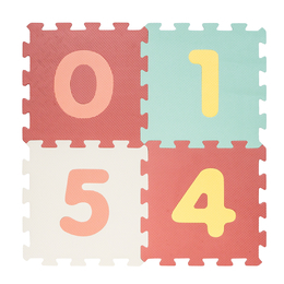 Mata piankowa CYFRY LITERY Smily Play Puzzle piankowe 36el 13