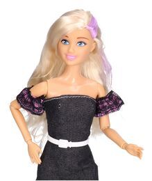 Lalka ANLILY jeansowa sukienka 2