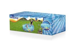 Basen rozporowy 183x38cm delfiny 2