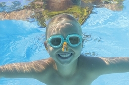 Okularki do pływania z noskiem AQUANAUT ESSENTIAL 2