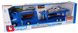 Laweta Volvo FH16 TIR Burago model metalowy + Porsche 911 GT2 RS 2