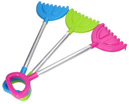 Duże grabie do piasku 56cm, grabki do piaskownicy 3