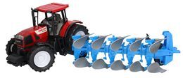 Traktor z pługiem 6