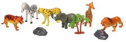 Figurki zwierzęta dzikie - safari zestaw  2