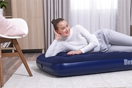 Materac welurowy 185x76cm, pod namiot, biwak 6
