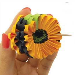 Origami 3D ŚLIMAK  4