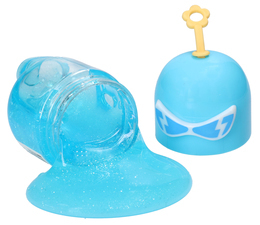 Duży slime GLUT w słoiczku MINION w okularach 3