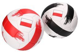 Piłka nożna POLSKA z flagą 2