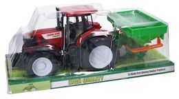 Traktor z siewnikiem maszyna rolnicza  3