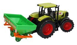 Traktor z siewnikiem maszyna rolnicza  5