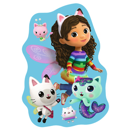 Puzzle 50 drewniane Koci Domek Gabby 3