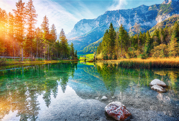 PUZZLE 1500 Prime At the foot of Alps 2