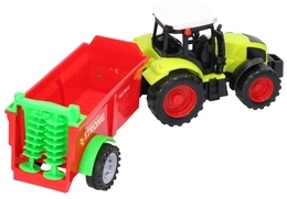 Traktor z przyczepą, maszyna rolnicza 3