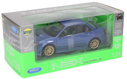 Auto SUBARU Impreza WRX STi model metalowy WELLY 6
