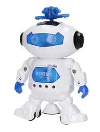 Tańczący robot kosmiczny na baterie z muzyką  4