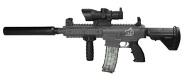 Pistolet na piankowe strzałki z magazynkiem  5