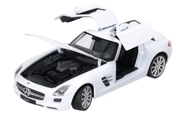 Auto Mercedes Benz SLS AMG WELLY model metalowy 2