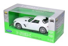 Auto Mercedes Benz SLS AMG WELLY model metalowy 4