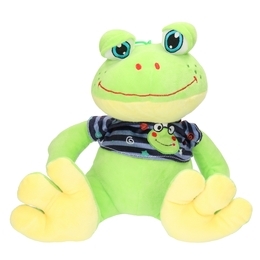 Maskotka ŻABA Z GŁOSEM 33cm 2