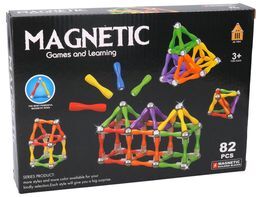 Klocki MAGNETYCZNE  82el  4