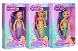 Lalka mini SYRENKA ze skrzydełkami 2