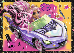 Puzzle 4w1 Elektryzujący dzień Monster High 4