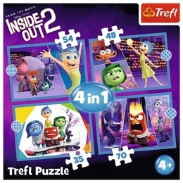 Puzzle 4w1 Emocje rządzą W GŁOWIE SIĘ NIE MIEŚCI 2