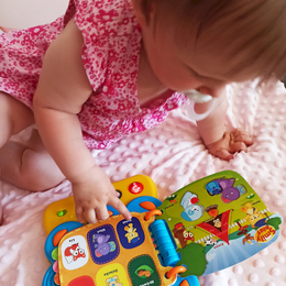 Interaktywna książeczka LWIE ZAGADKI Smily Play 2