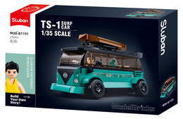 Klocki Sluban AUTO SURFERÓW ww BUS Model Bricks 8
