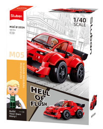 Klocki Sluban SAMOCHÓD RAJDOWY seria CAR CLUB 8