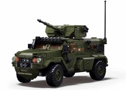 Klocki Sluban samochód pancerny TYPHOON VDVS Model Bricks ARMIA 10