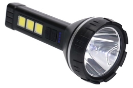 Latarka LED z ładowarką USB + panel solarny 2