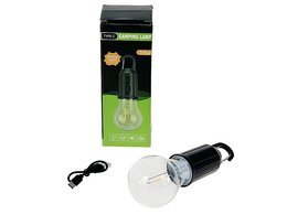 Lampka kempingowa  ŻARÓWKA ładowarka USB 2