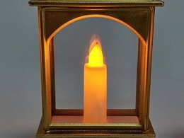 Lampka ze świeczką, lampion 6