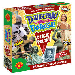Gra karciana Dzieciaki kontra Dorośli - Dzieje Polski 2
