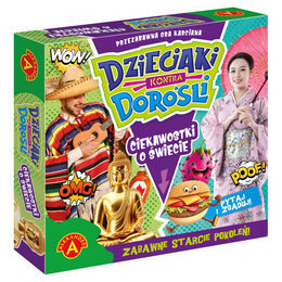 Gra karciana Dzieciaki kontra Dorośli - Ciekawostki o Świecie 2