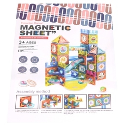 Klocki magnetyczne KULECZKOWY TOR 42el 7