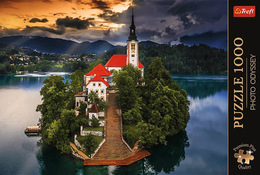 Puzzle 1000 Jezioro Bled, Słowenia Premium Plus Quality 3