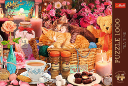 Puzzle 1000 Wszystko co przyjemne - Puzzle Premium Plus Tea Time 3